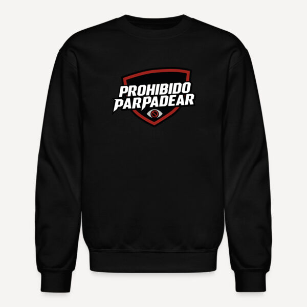 Sudadera Unisex Crewneck Prohibido Parpadear Miniatura