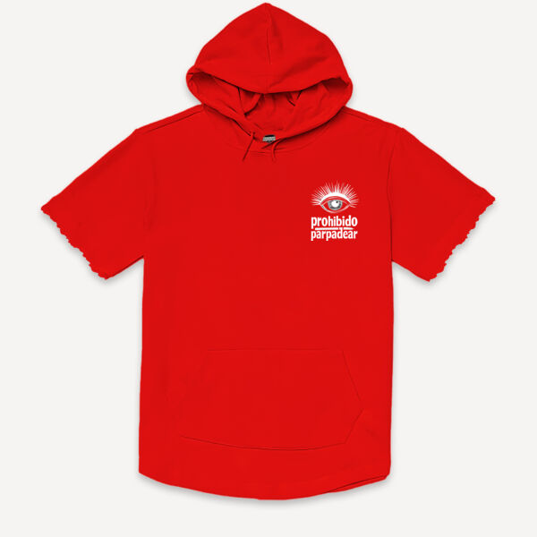 Hoodie Unisex Manga Corta Ojo Dúo Thumbnail