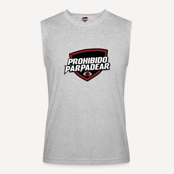 Playera Unisex Sin Mangas Prohibido Parpadear Miniatura