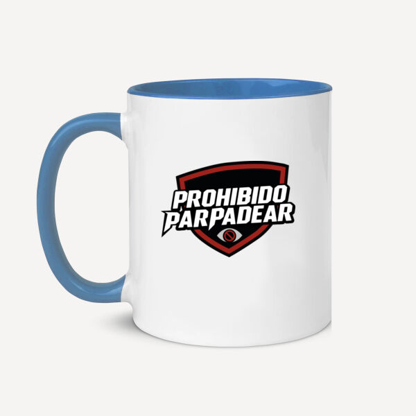 Taza de colores Prohibido Parpadear Miniatura